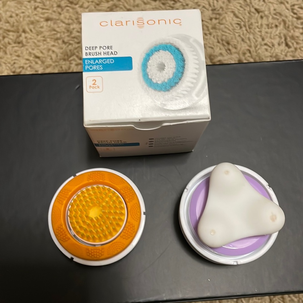 Brand new, never used Clarisonic brush heads